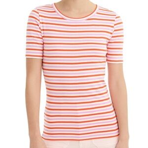 J. Crew perfect fit striped cotton t-shirt
